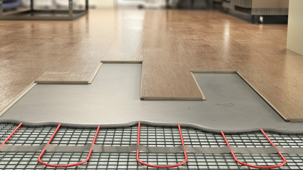 water hot floor
