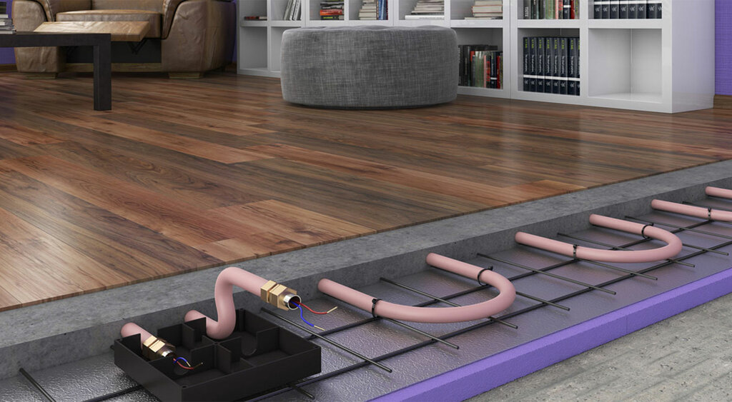 water hot floor